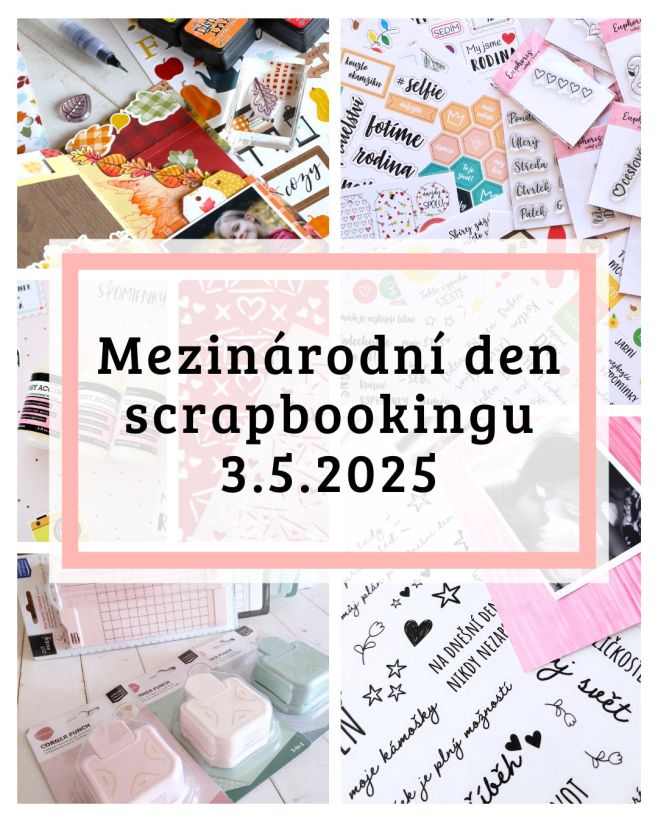 📜✨ Dnes je Mezinárodní den scrapbookingu – svátek všech, kdo věří, že i obyčejný papír může uchovat ty nejkrásnější...