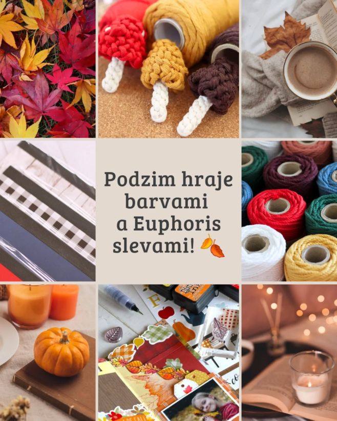 Když se venku všechno barví do teplých tónů🍂, i Euphoris si hraje s barvami… a tentokrát i se slevami! A to je ta nejlepší...